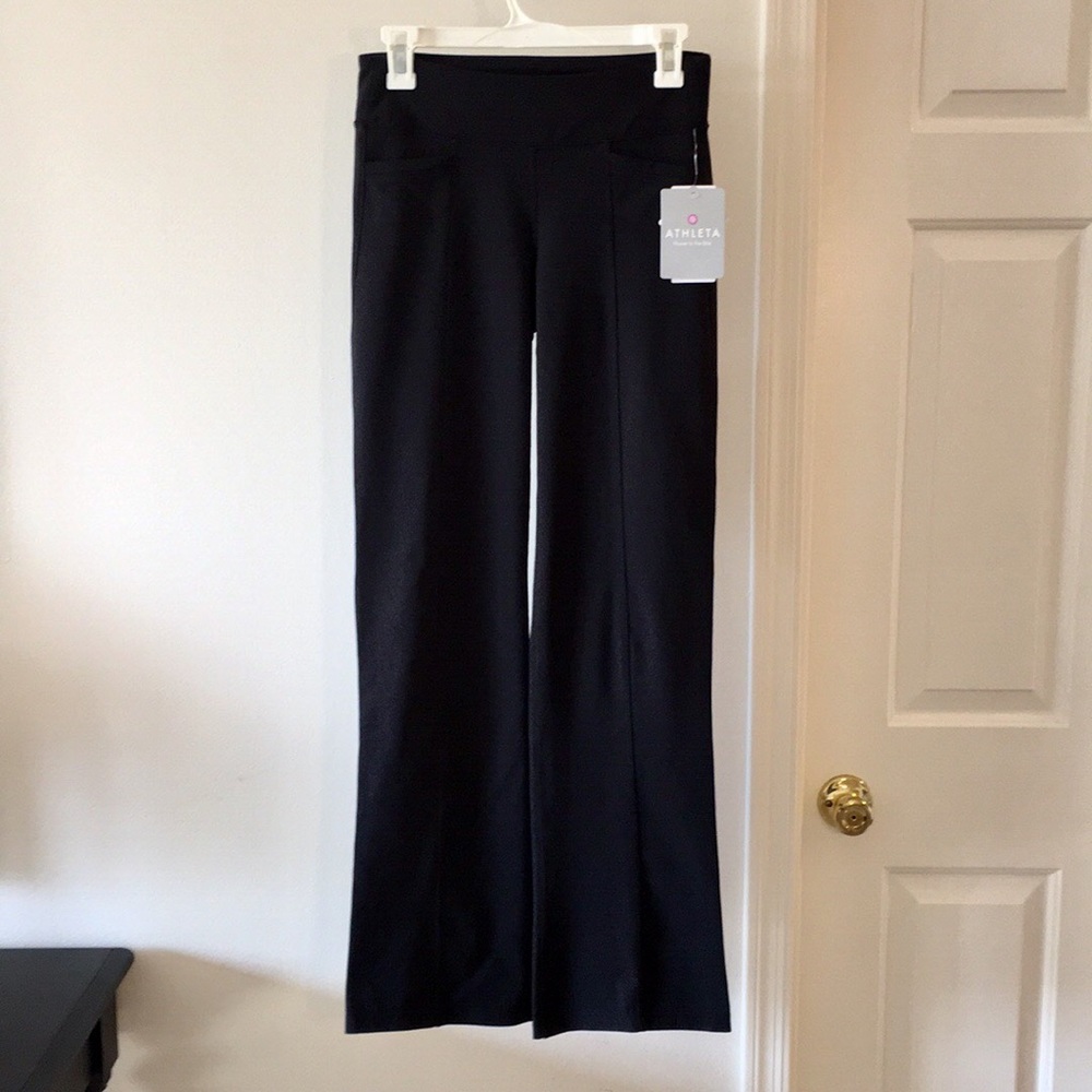 Athleta Yoga Pants NWT XS Athleta Black Pants